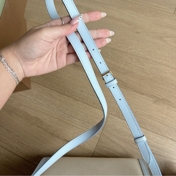 Burberry Pale Blue/Natural Pocket Bag - Picture 5 of 15